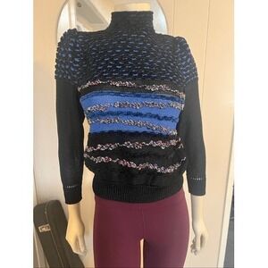 AMAZING Vintage Handwoven Paca pullover Sweater S